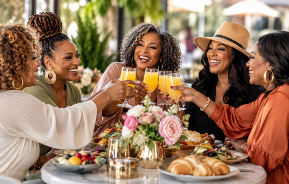 Joyful Women’s Brunch Toast